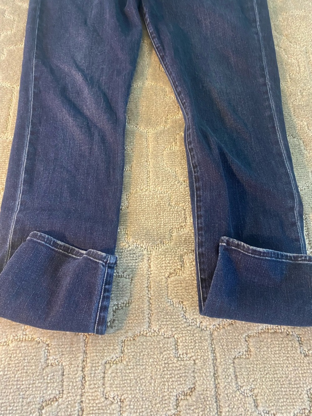 Dear John Jeans Size 31 Dark Wash Mid Rise Straight Leg Stretch Denim Womens (L) - Picture 6 of 8